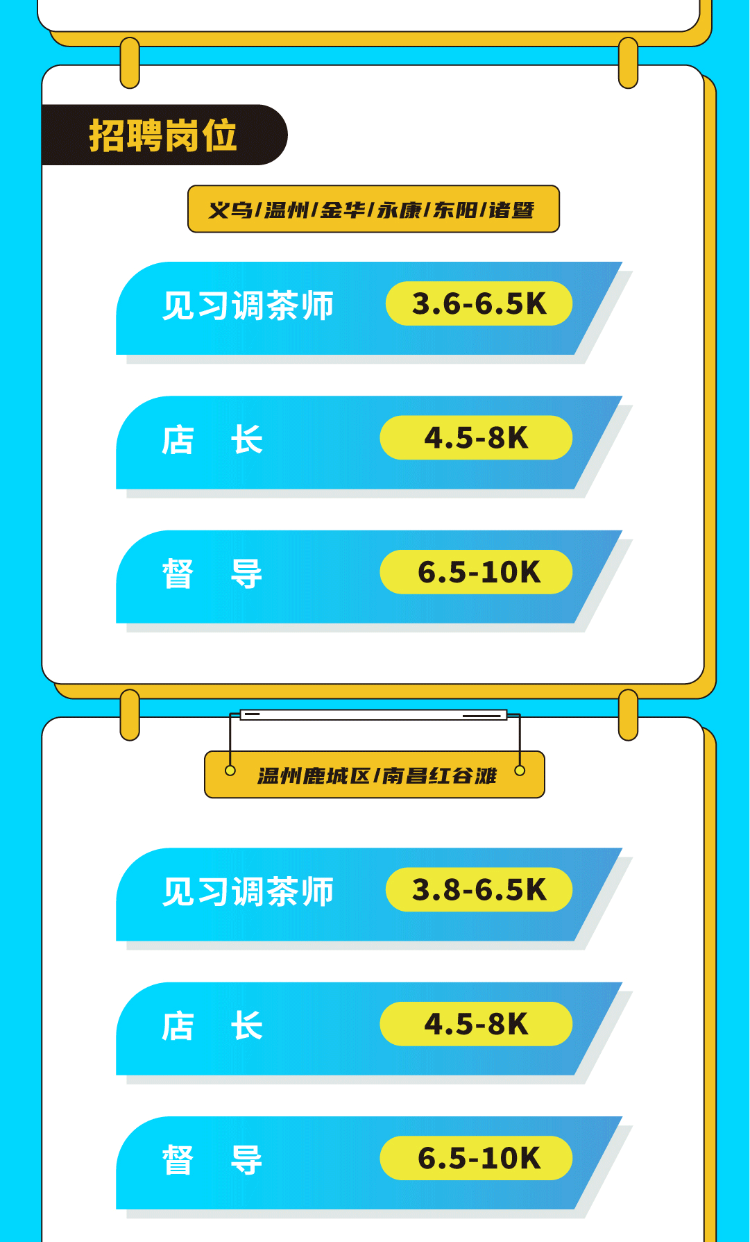 日博奶茶招聘